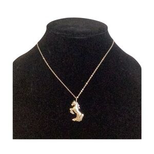 🦄 Sterling Horse Necklace